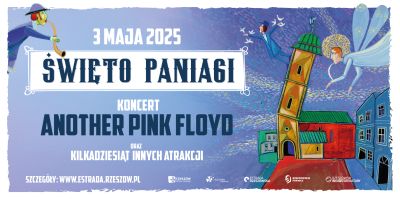 plakat promujacy wydarzenie Rzeszowska Maj&oacute;wka i Święto Paniagi 2025